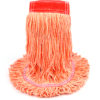 Premier Super Loop™ Antimicrobial Looped-End Wet Mop - Orange Mop head