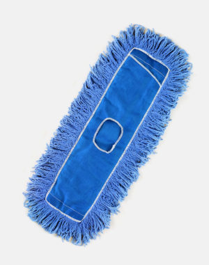Premier Pacific™ Launderable Dust Mop - Blue Dust Mops